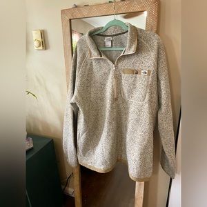 Northface, Mens Pullover Sweater, Taupe, Size: XL